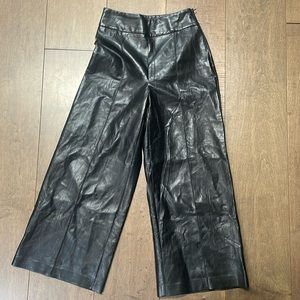 Vegan leather pants